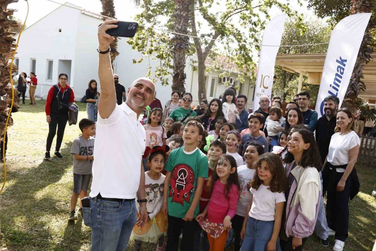 YK Enerji, Milas’taki depremzede çocuklar için 23 Nisan şenliği düzenledi
