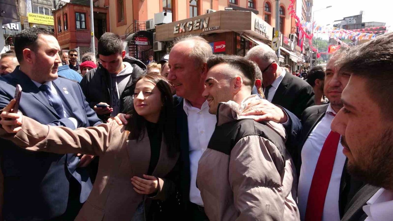 "AK Parti’nin polisi nasıl sizi koruyor" diyen vatandaşa İnce’den "Devletin polisine saygısızlık yapma" cevabı