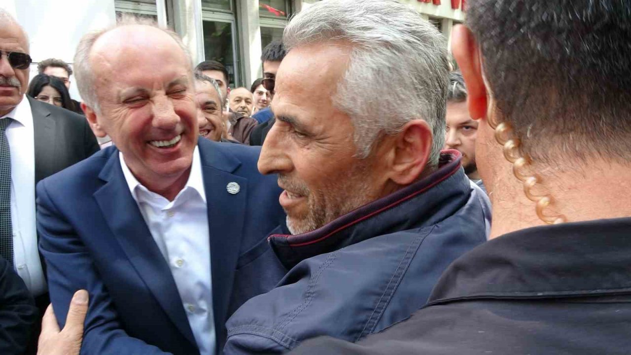 "AK Parti’nin polisi nasıl sizi koruyor" diyen vatandaşa İnce’den "Devletin polisine saygısızlık yapma" cevabı