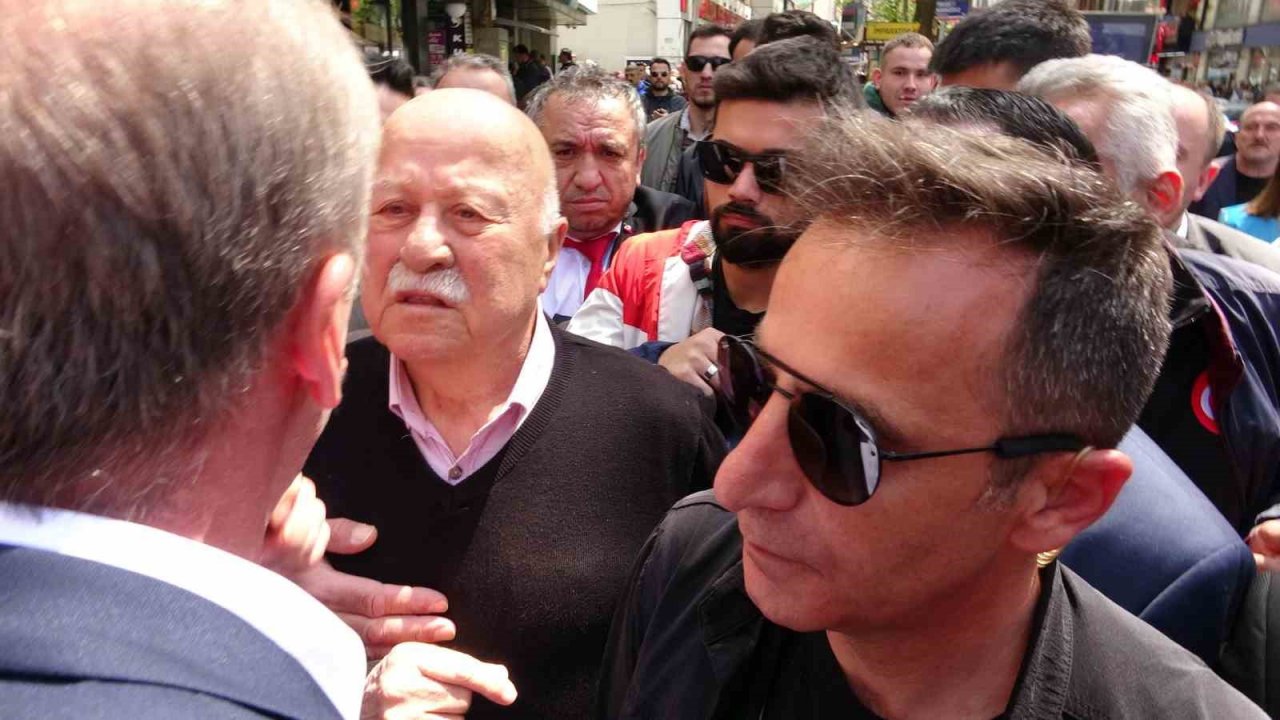 "AK Parti’nin polisi nasıl sizi koruyor" diyen vatandaşa İnce’den "Devletin polisine saygısızlık yapma" cevabı