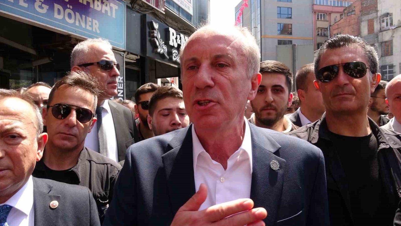 "AK Parti’nin polisi nasıl sizi koruyor" diyen vatandaşa İnce’den "Devletin polisine saygısızlık yapma" cevabı