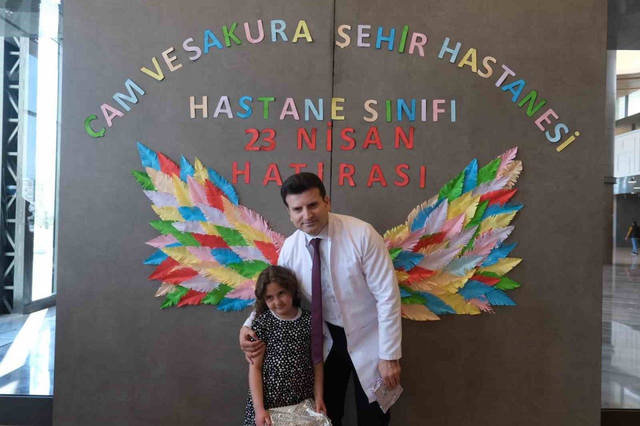 Çam ve Sakura Şehir Hastanesi’nde "23 Nisan" coşkusu