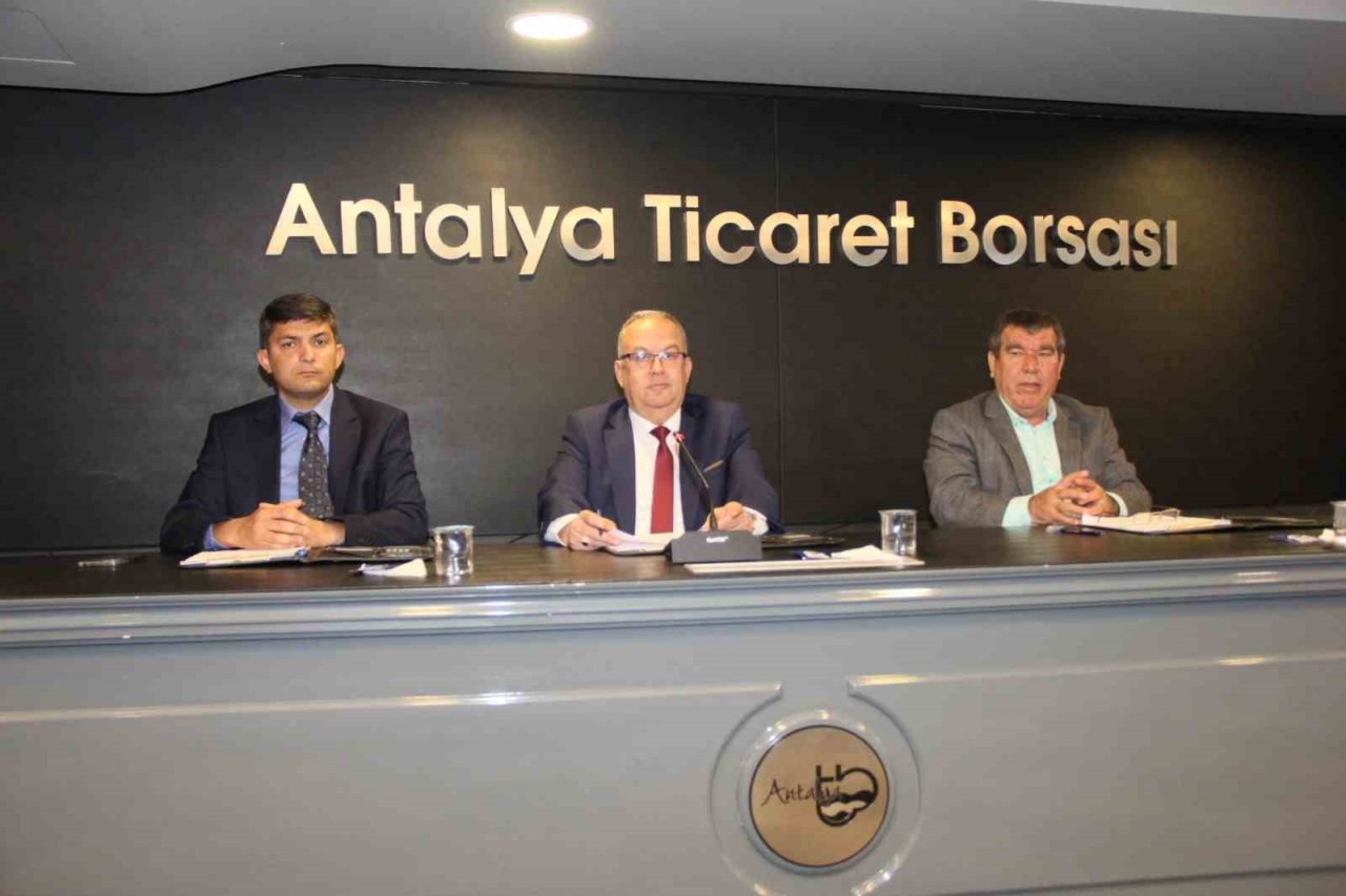 Antalya Ticaret Borsası Başkan Vekili Halil Bülbül: