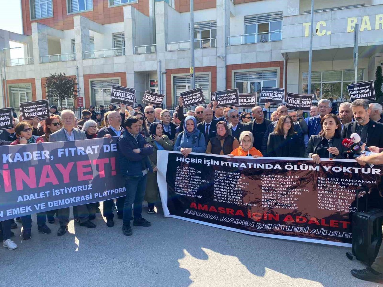 43 madencinin öldüğü maden faciasında ilk duruşma başladı