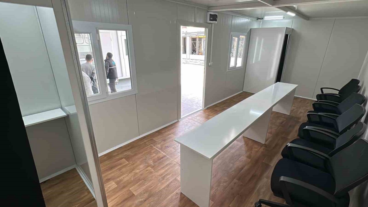 Deprem bölgelerinin seçim konteynerleri Düzce’de üretiliyor