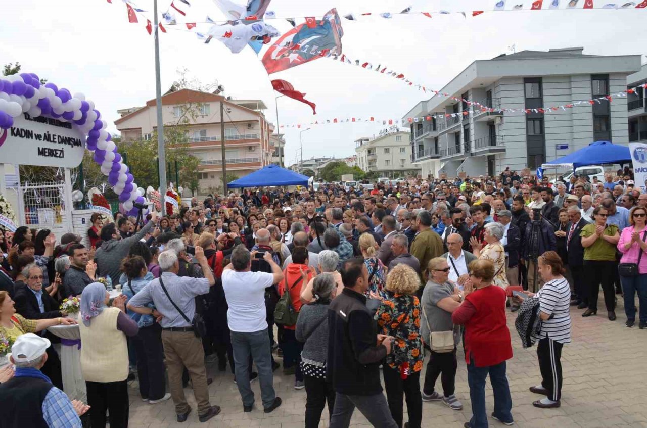 Didim Belediyesi Kadın ve Aile Danışma Merkezi törenle hizmete açıldı