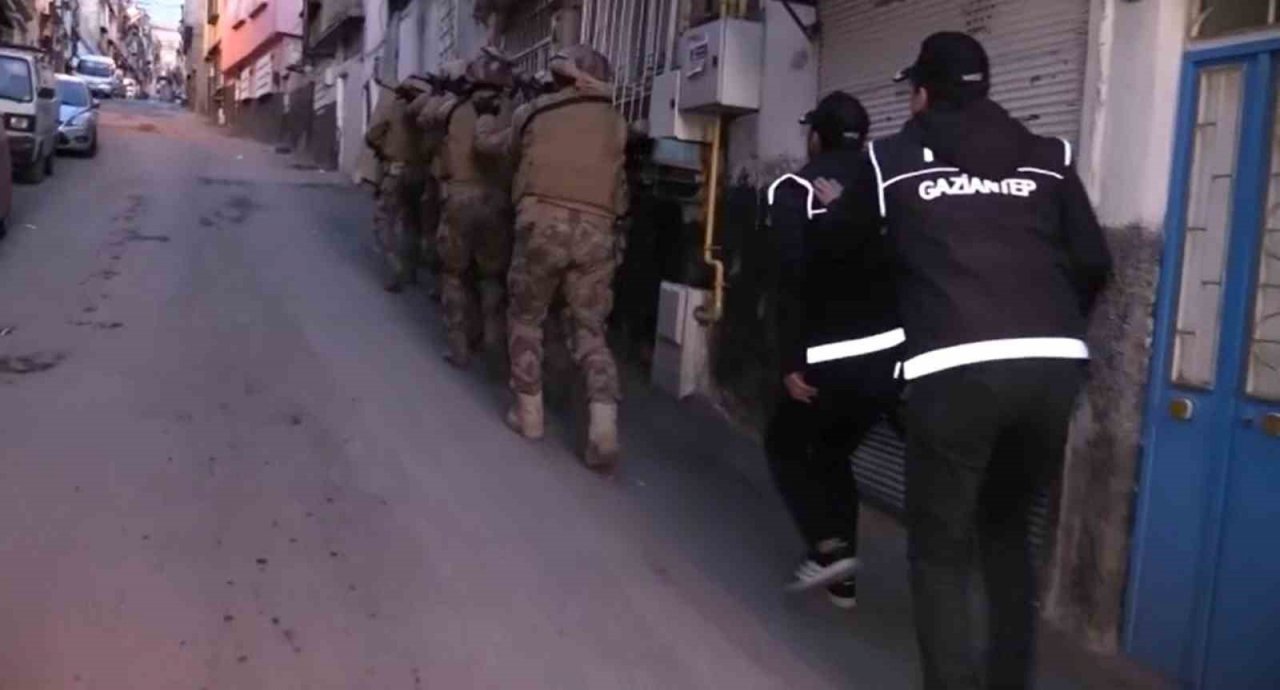 Gaziantep’te uyuşturucu operasyonu: 28 şüpheli tutuklandı