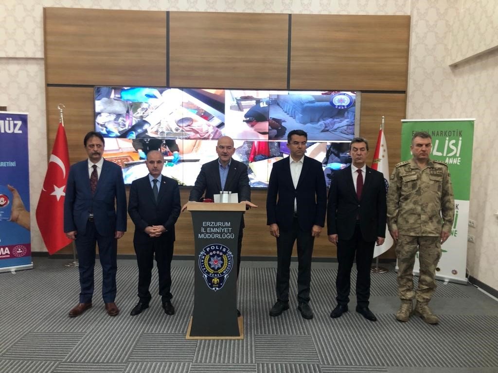 Erzurum’da kökünü kurutma operasyonu