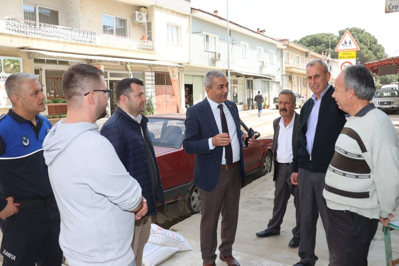 Başkan Kaplan’dan yol yapım çalışmalarına yakın takip