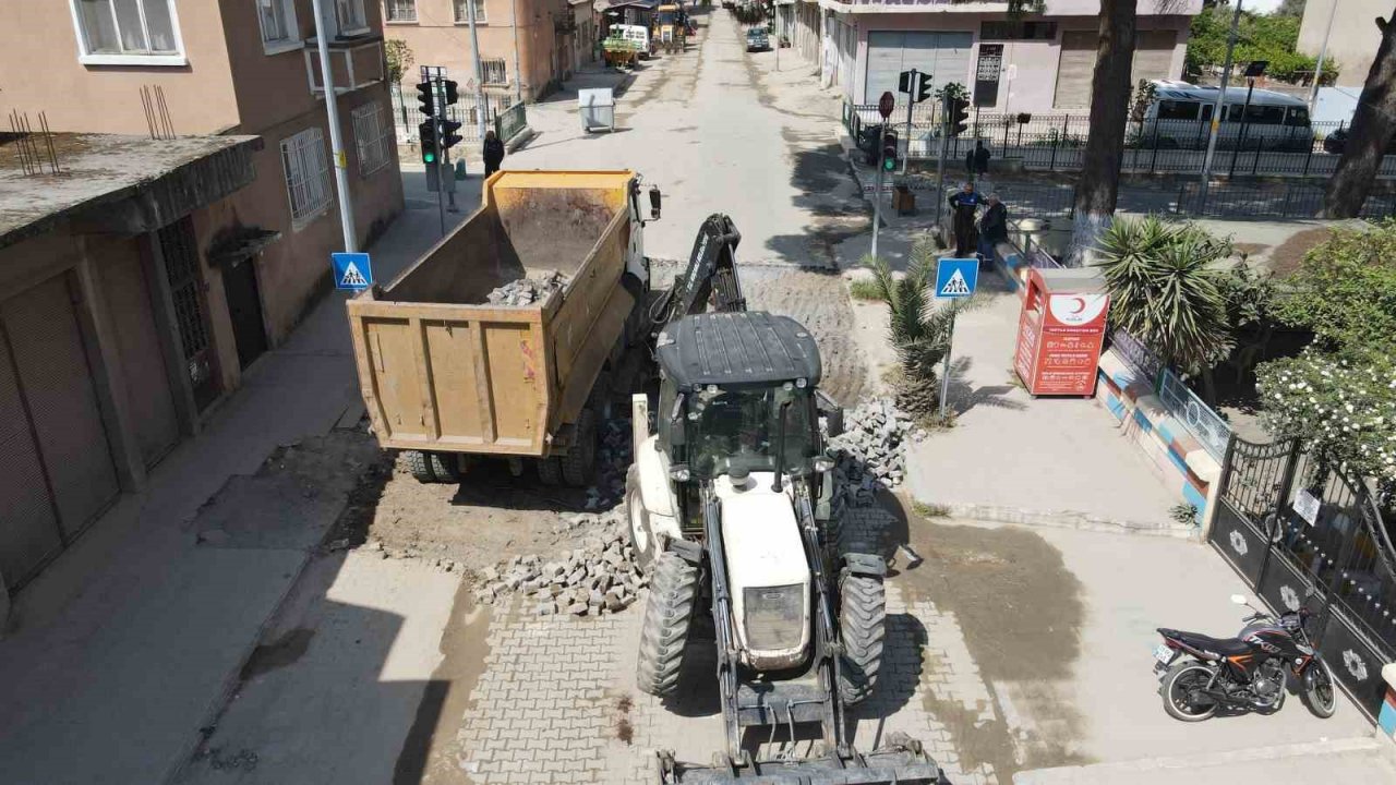 Başkan Kaplan’dan yol yapım çalışmalarına yakın takip