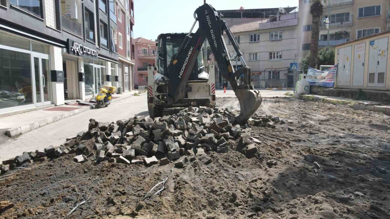 Başkan Kaplan’dan yol yapım çalışmalarına yakın takip