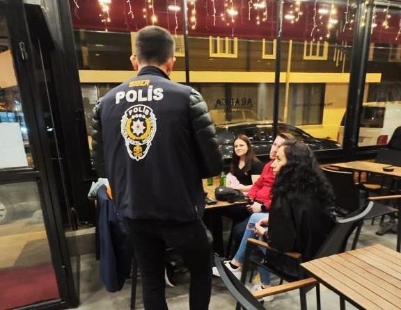 Kütahya’da yasa dışı bahis-siber denetim uygulaması