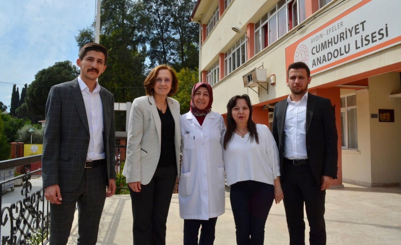 MHP Milletvekili Adayı Depboylu, mezun olduğu liseye gitti