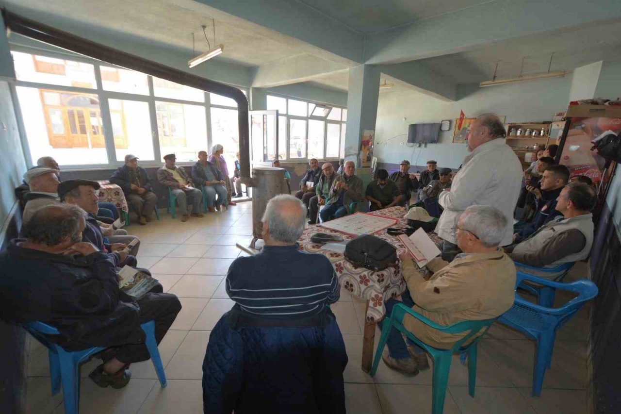 Orman yangınları bilgilendirme toplantıları devam ediyor