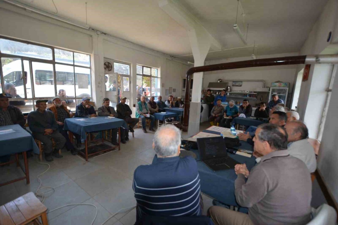 Orman yangınları bilgilendirme toplantıları devam ediyor