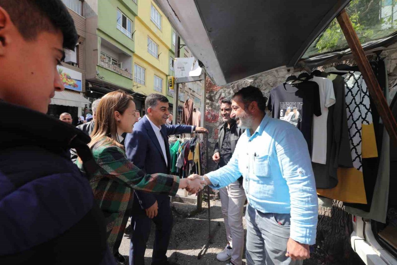 Fadıloğlu, milletvekili adaylarıyla esnafın sorunlarını dinledi