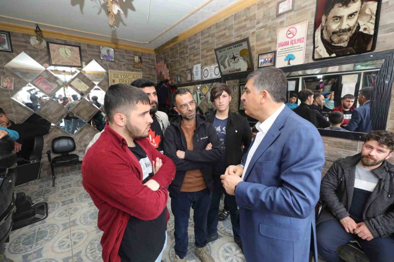 Fadıloğlu, milletvekili adaylarıyla esnafın sorunlarını dinledi