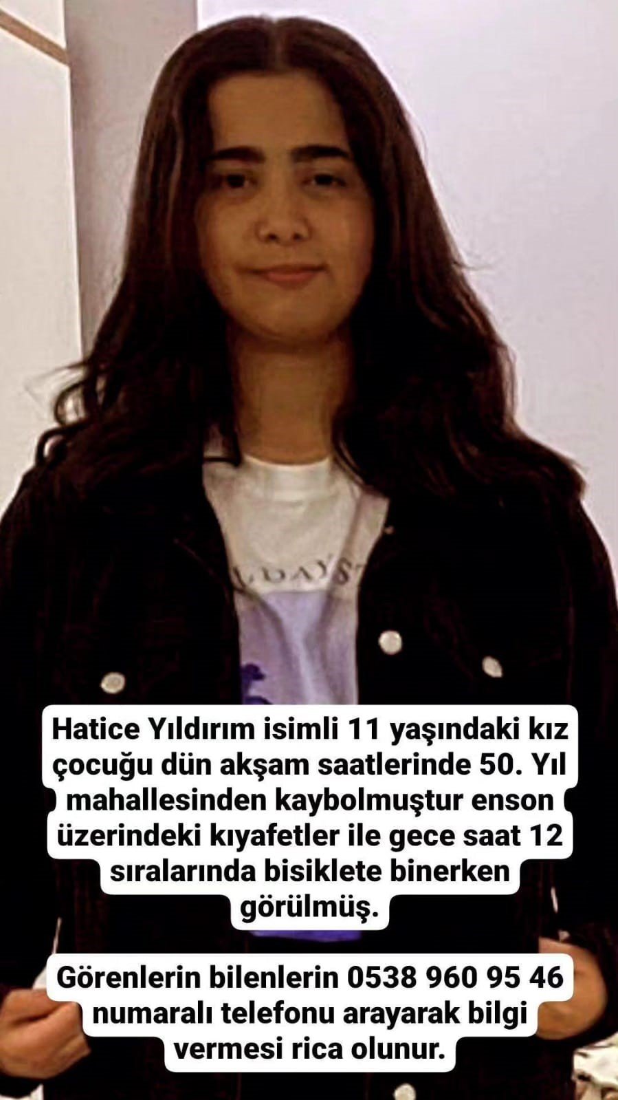 Sultangazi’de evinden ayrılan 11 yaşındaki kızdan haber alınamıyor