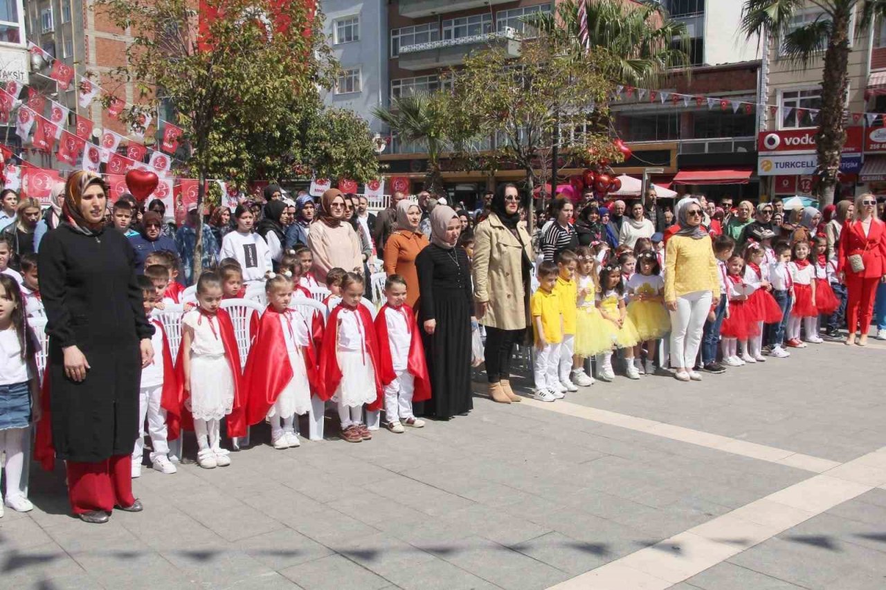 Tekkeköy’de 23 Nisan kutlandı