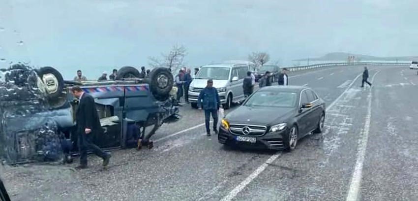 Van’da trafik kazası: 2 yaralı