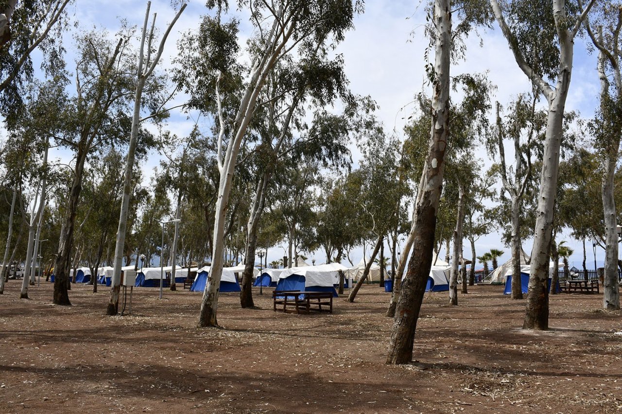 Ada Camping yeni sezonda kamp ve karavan tutkunlarını ağırlamaya başladı