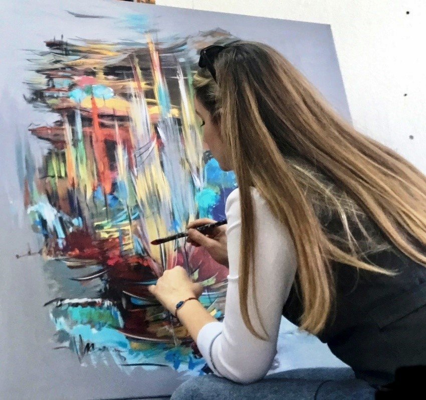 Ressam Leyla Afacan Kodaman, SANKO’da sergi açacak