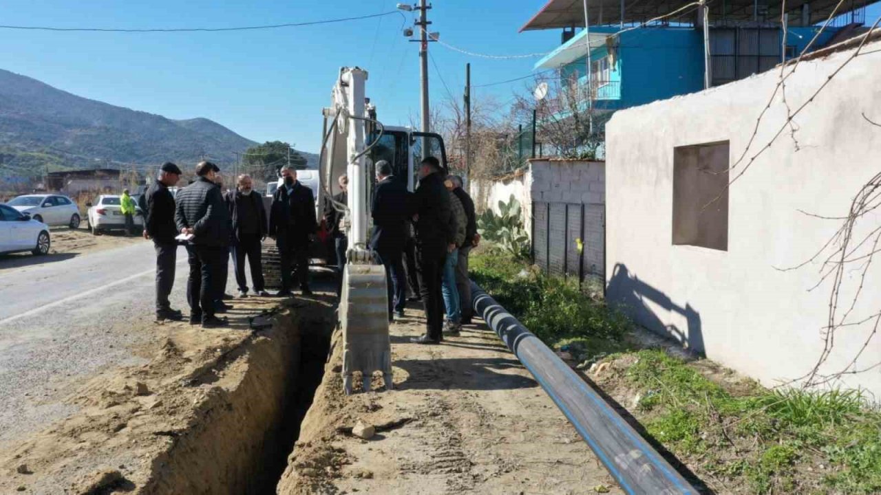 ASKİ, Koçarlı’nın 4 mahallesini daha modern altyapıya kavuşturdu