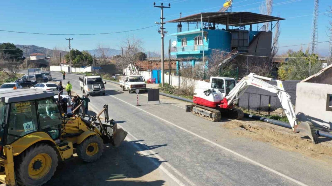 ASKİ, Koçarlı’nın 4 mahallesini daha modern altyapıya kavuşturdu