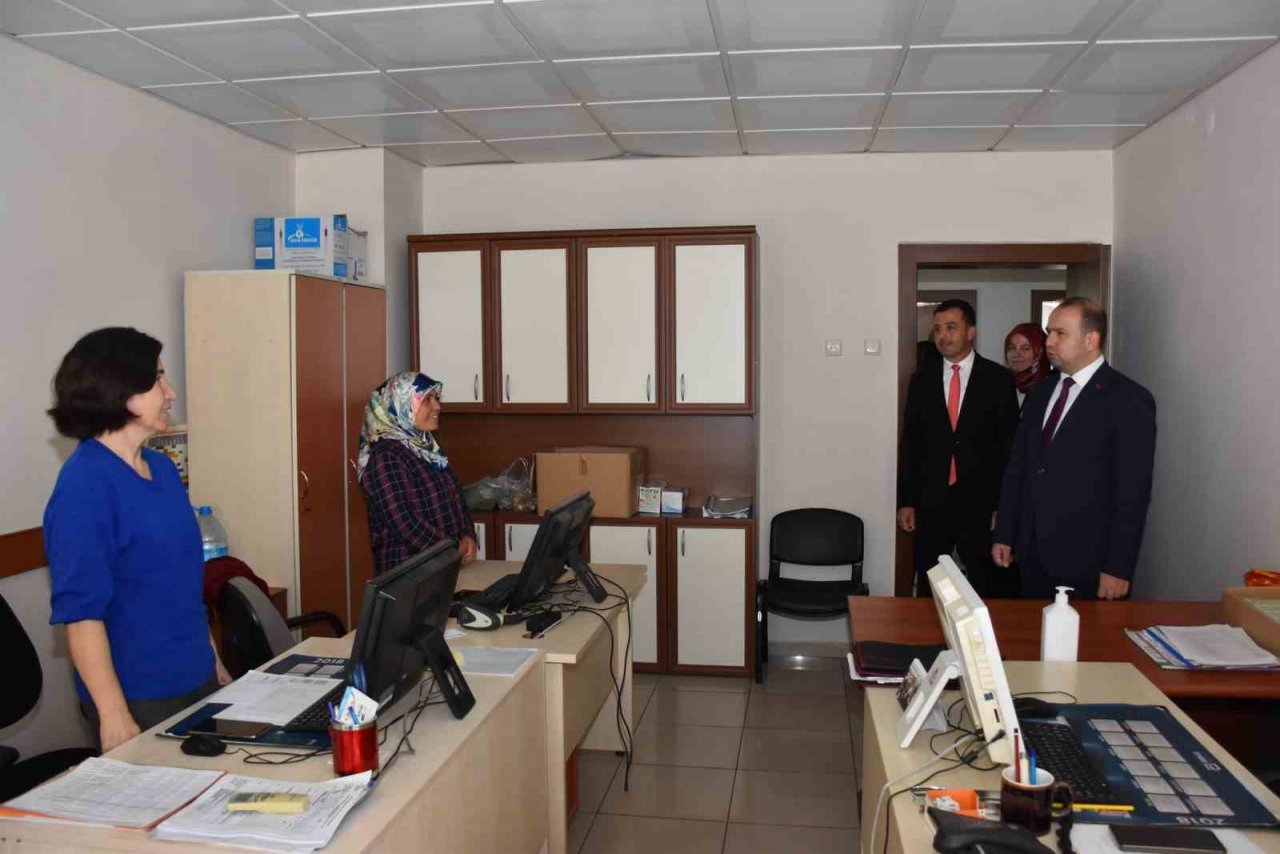 Aydın İl Sağlık Müdürü Şenkul, KETEM çalışmalarını yerinde inceledi