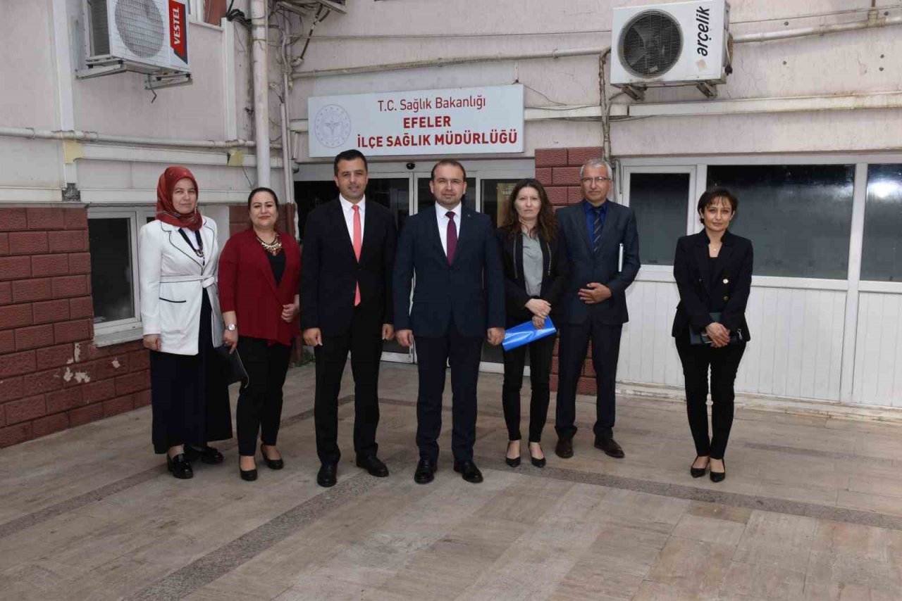 Aydın İl Sağlık Müdürü Şenkul, KETEM çalışmalarını yerinde inceledi