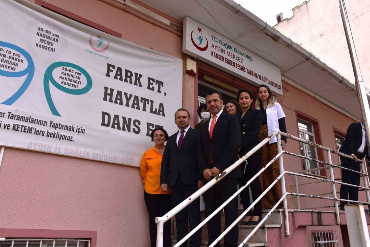 Aydın İl Sağlık Müdürü Şenkul, KETEM çalışmalarını yerinde inceledi