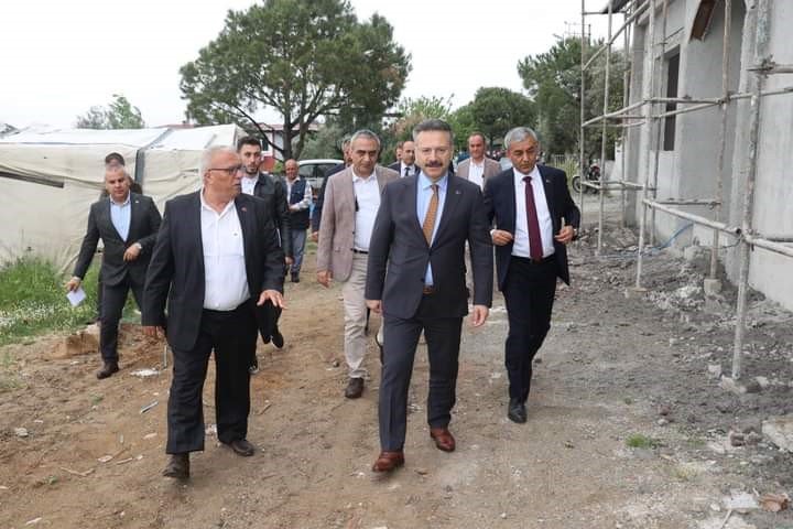 Koçarlı Cemevi ve Kültür Merkezi inşaatında sona yaklaşıldı