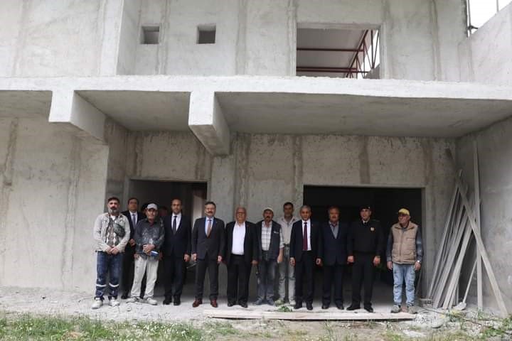 Koçarlı Cemevi ve Kültür Merkezi inşaatında sona yaklaşıldı