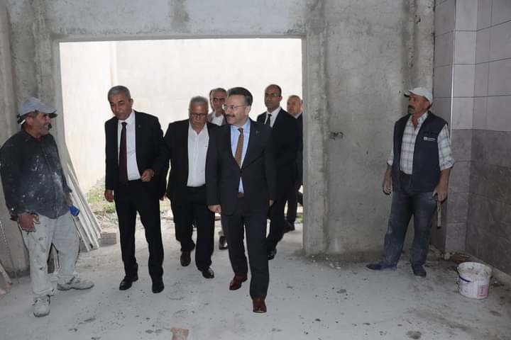 Koçarlı Cemevi ve Kültür Merkezi inşaatında sona yaklaşıldı