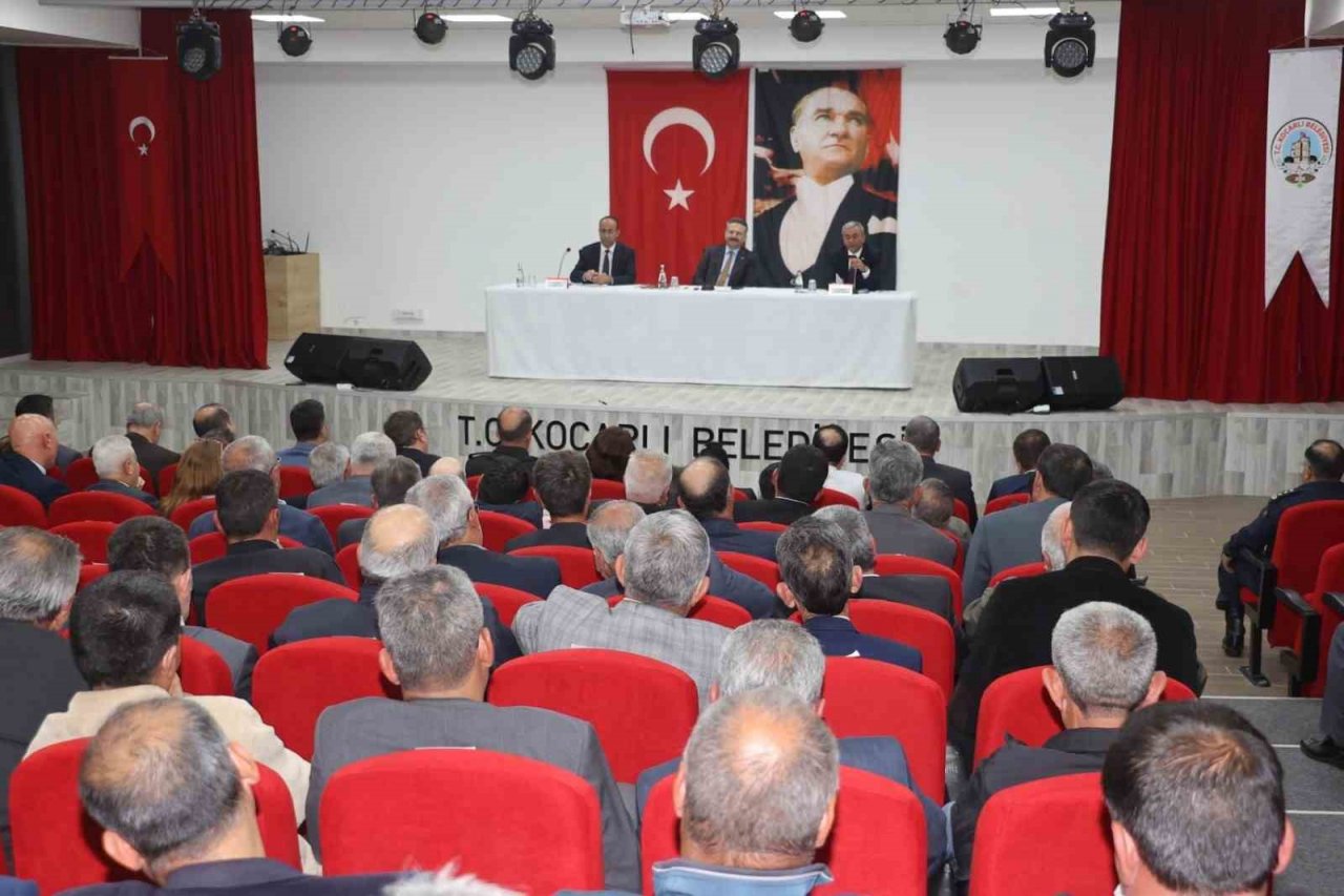 Koçarlı’da muhtarların sorunları masaya yatırıldı