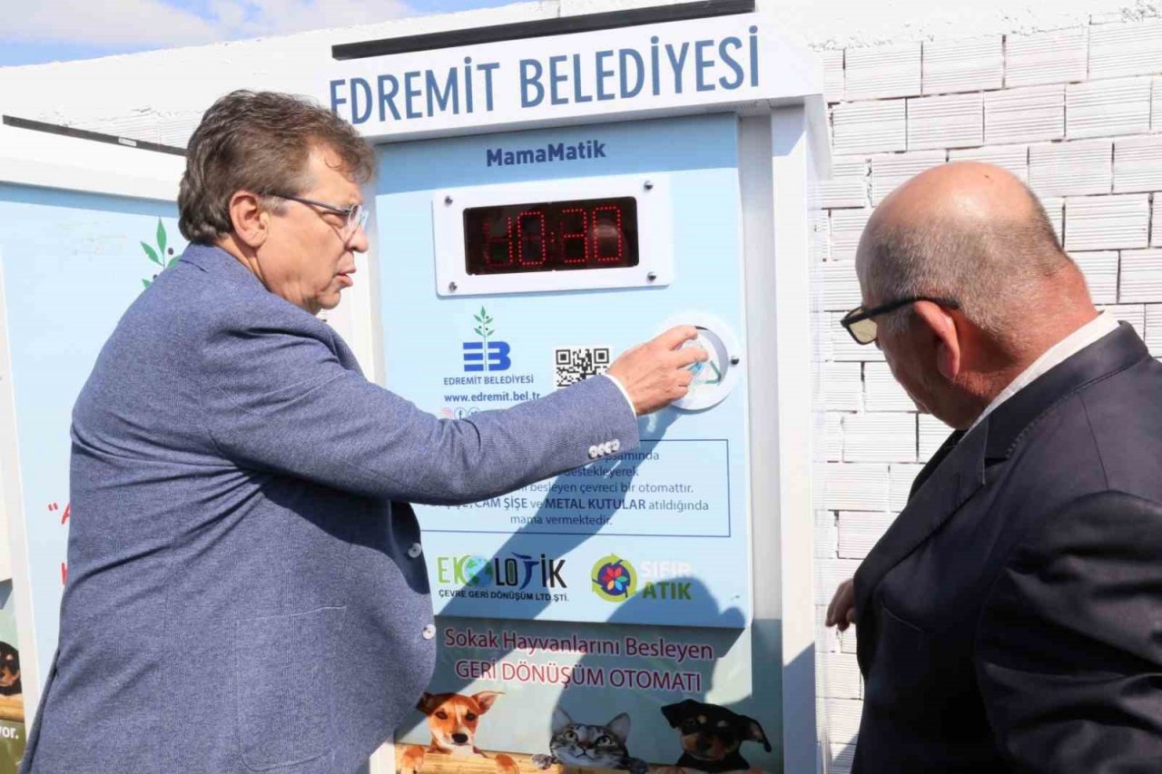 Edremit Belediyesi Atık Getirme Merkezi açıldı