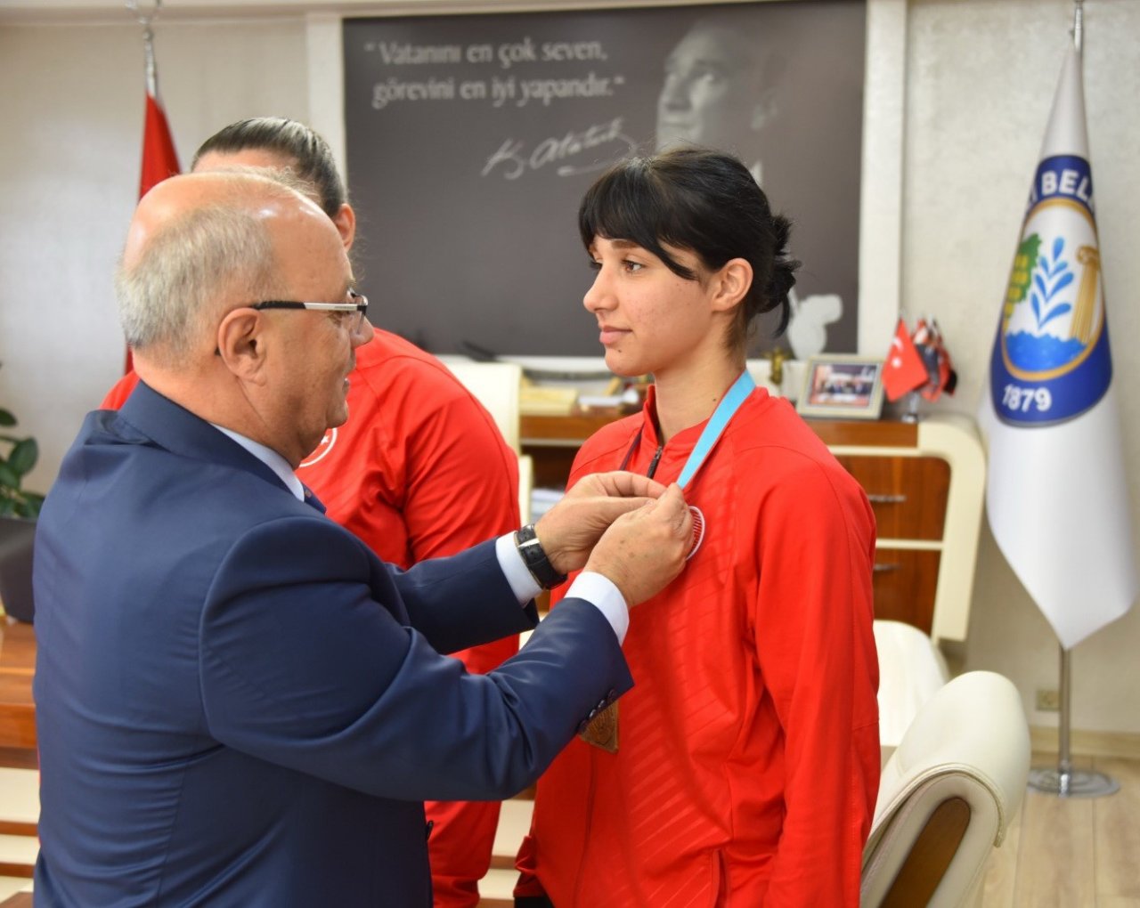 Avrupa Şampiyonu Manisalı judocu altınla ödüllendirildi