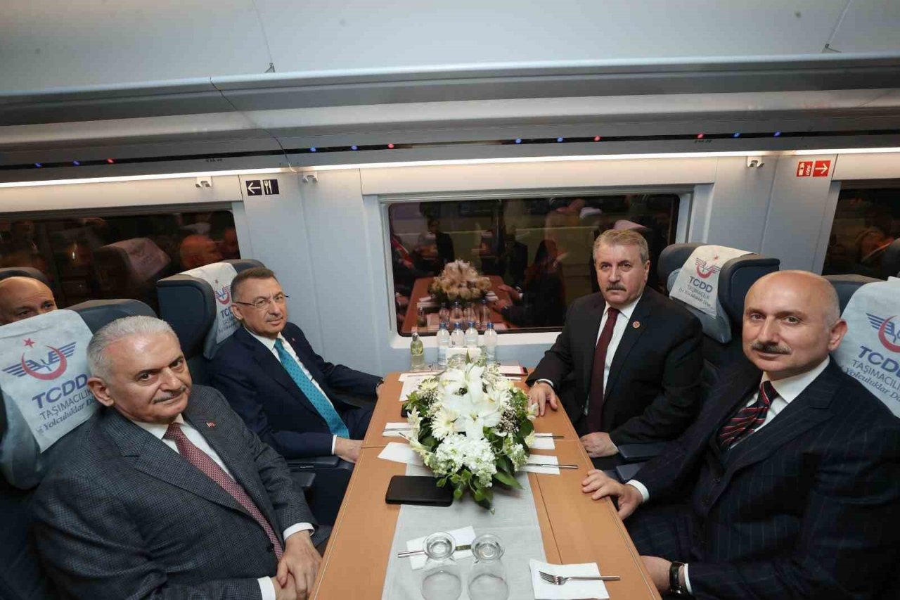 Ankara-Sivas Yüksek Hızlı Tren Hattı’nda ilk sefer