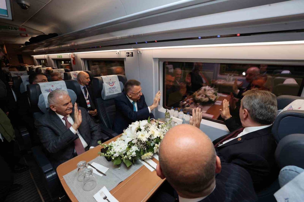 Ankara-Sivas Yüksek Hızlı Tren Hattı’nda ilk sefer