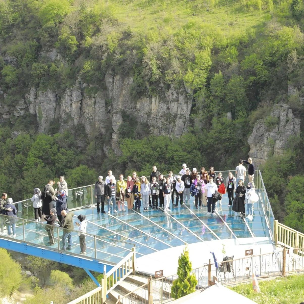 "Doğada Yürüyorum Matematiği Seviyorum" Projesi