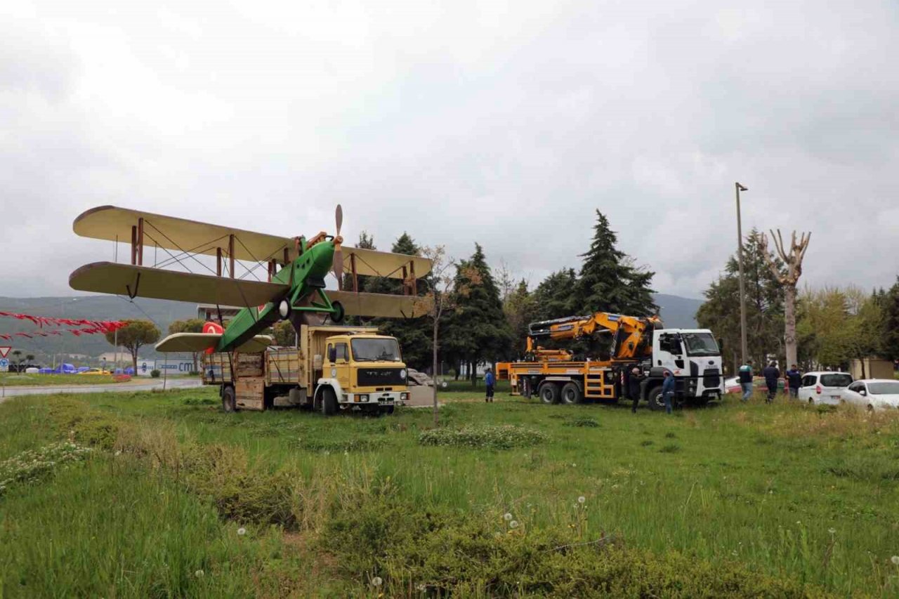 Kurtuluş Savaşı simgelerinden İsmet Tayyaresi yeni yerine taşınıyor