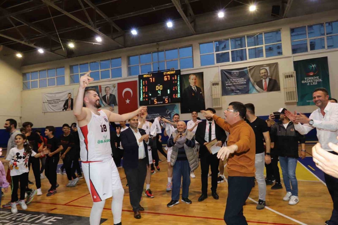 Nazilli Belediyespor Play Off’a galibiyet ile başladı