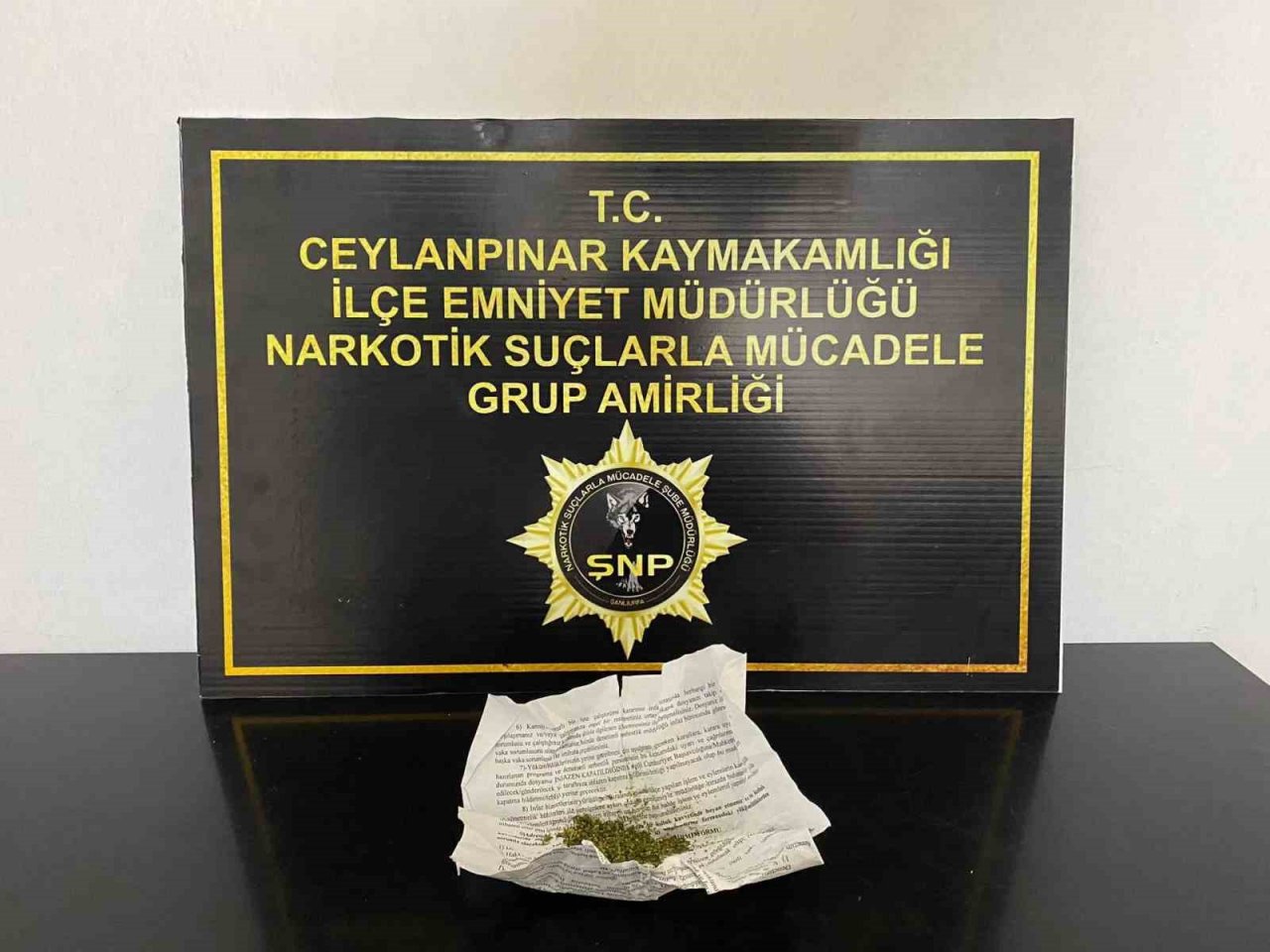 Polisten uyuşturucu serasına operasyon