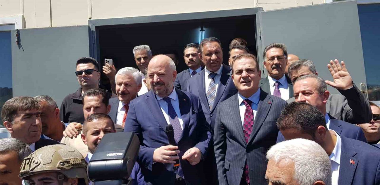 Ticaret Bakan Yardımcısı Turagay sınırda incelemelerde bulundu