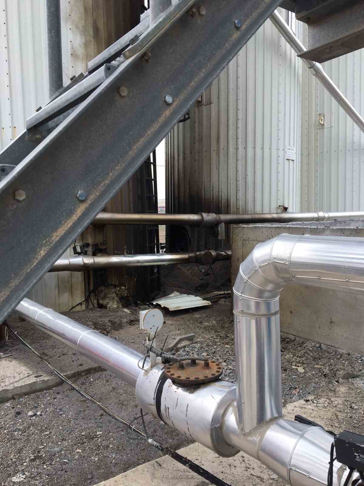 Ardahan’da zift tankı patladı: 4 işçi yaralandı