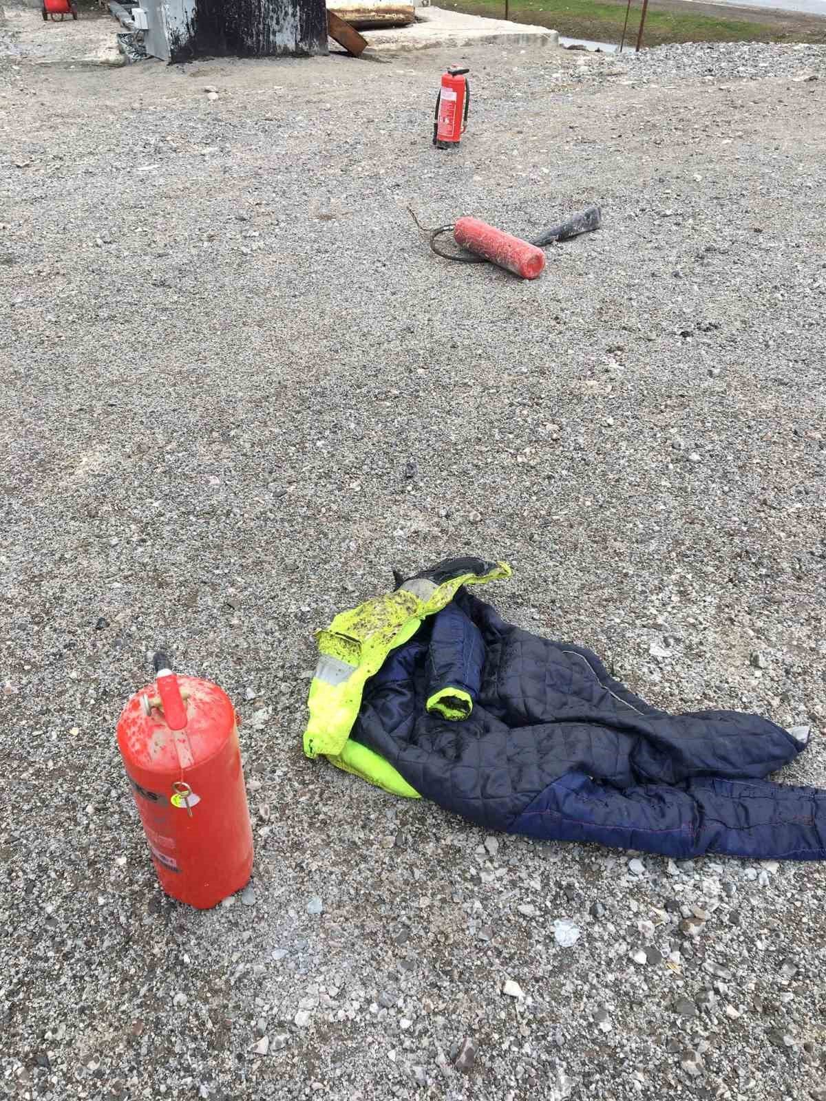 Ardahan’da zift tankı patladı: 4 işçi yaralandı