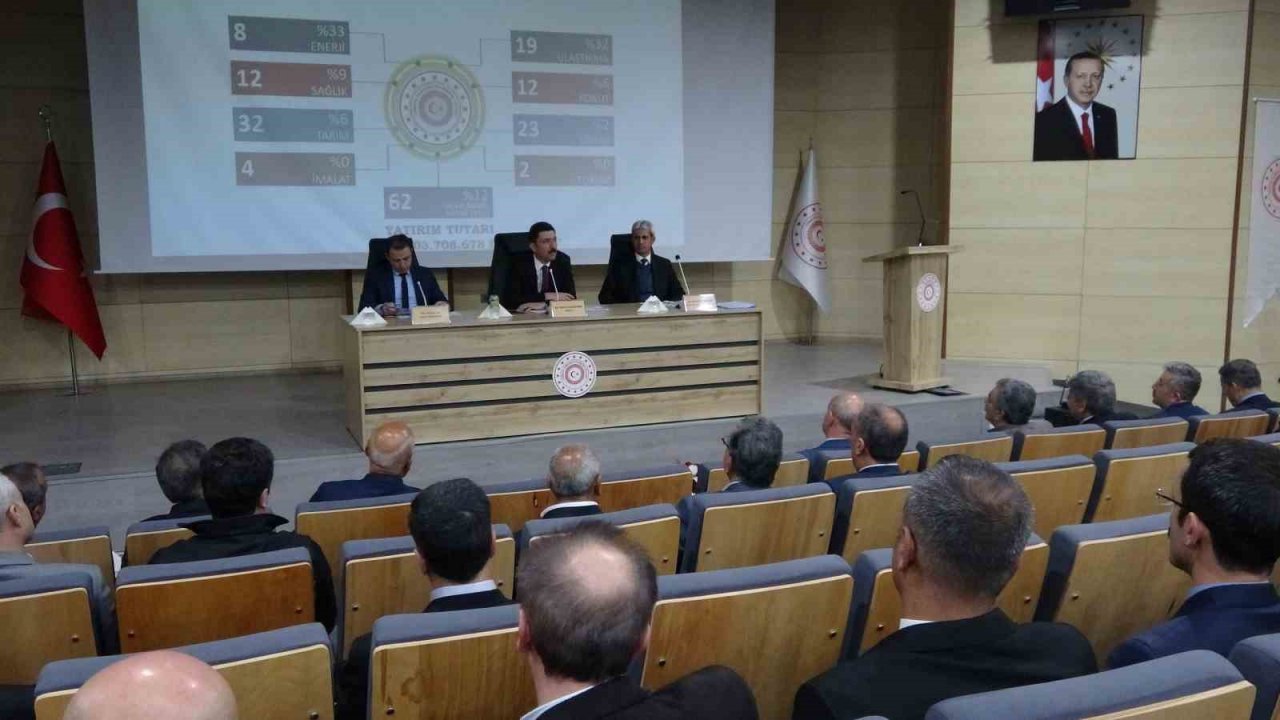 Bingöl’de İl Koordinasyon Kurulu Toplantısı yapıldı