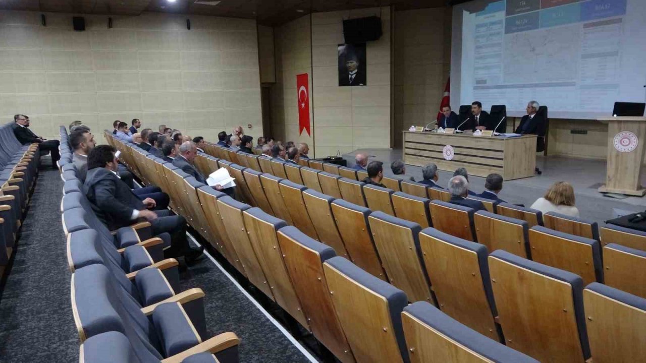 Bingöl’de İl Koordinasyon Kurulu Toplantısı yapıldı