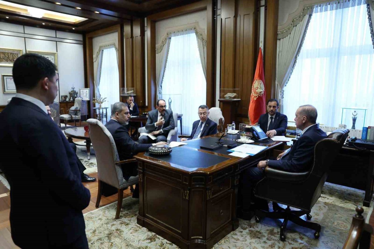 Cumhurbaşkanı Recep Tayyip Erdoğan, Rusya Devlet Başkanı Vladimir Putin ile görüştü.