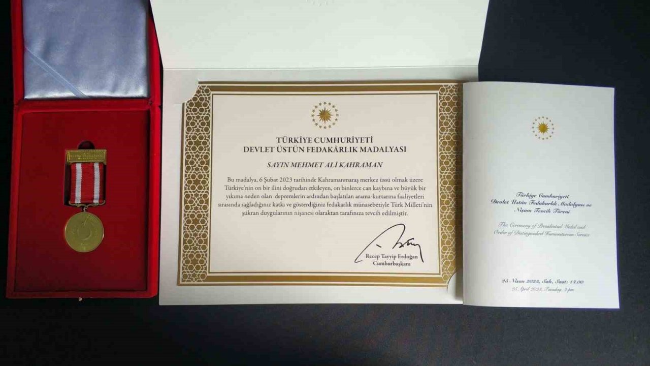 Düzce İtfaiyesine büyük onur